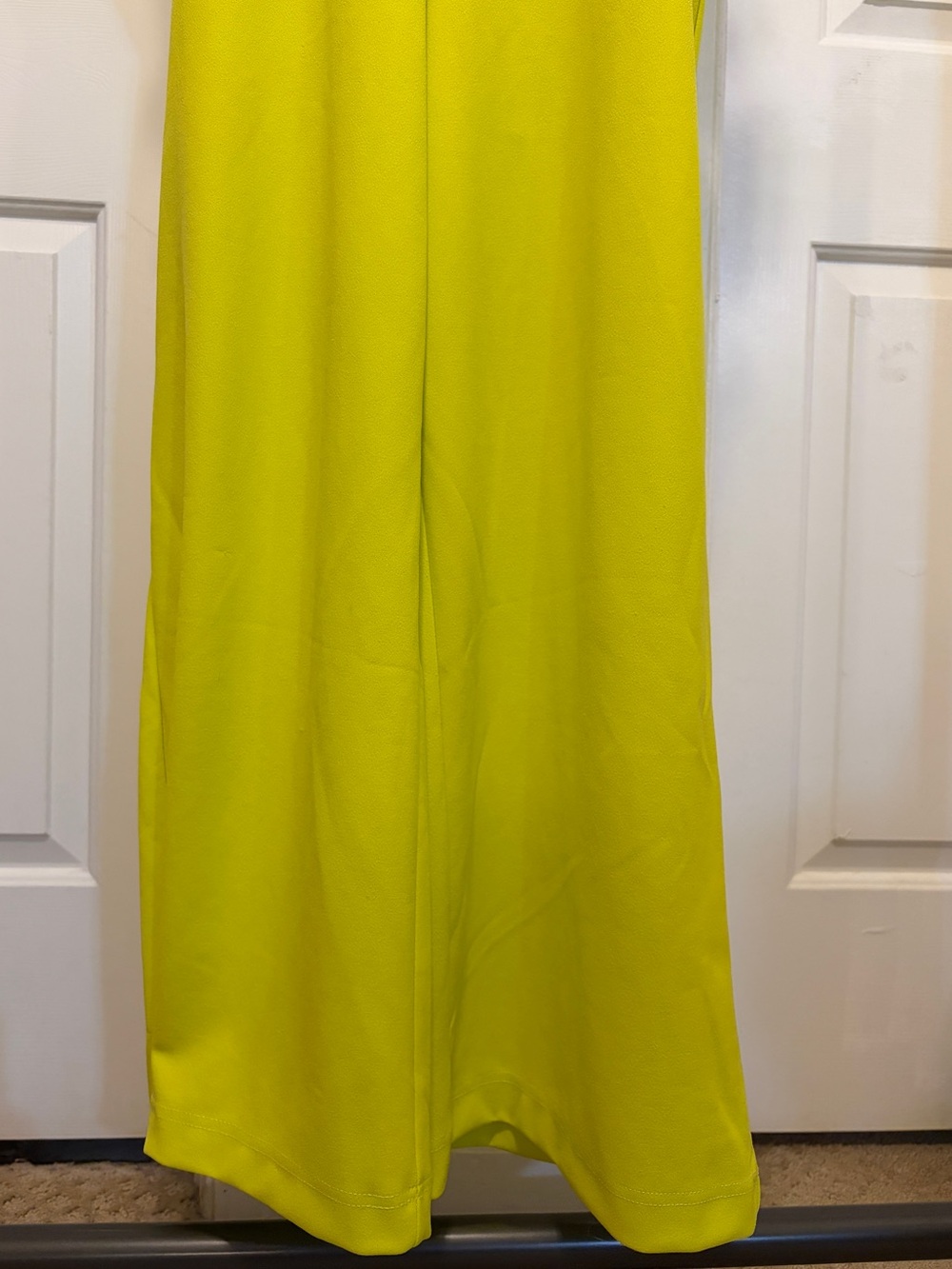 *New w/ tag* Rachel Rachel Roy Dress Jumpsuit. Size: XL. Color: Green Glow - Picture 3 of 7